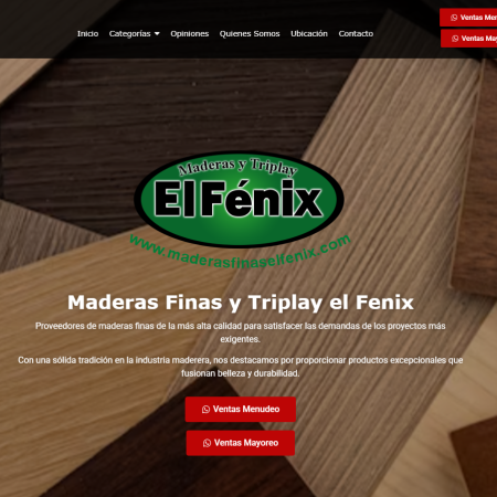 maderasfinaselfenix.com