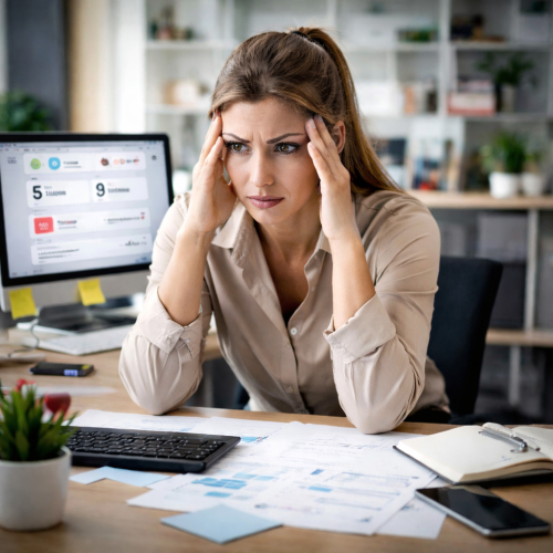 Frustracion negocio redes sociales